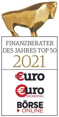 Auszeichnung Finanzberater des Jahres Top 50, Goldener Bulle